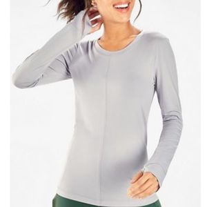Aria Scoop Neck L/S Top